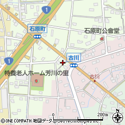 静岡県浜松市中央区石原町724周辺の地図