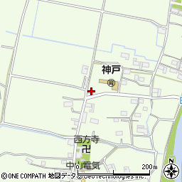 三重県伊賀市上神戸726周辺の地図