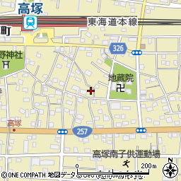 静岡県浜松市中央区高塚町4559周辺の地図