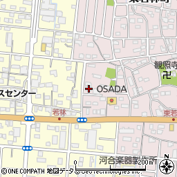 静岡県浜松市中央区東若林町1751周辺の地図