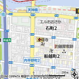 ライフ天神橋店周辺の地図