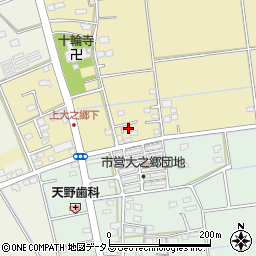静岡県磐田市上大之郷275周辺の地図