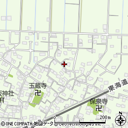 静岡県浜松市中央区篠原町3753周辺の地図