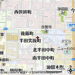 奈良県奈良市押小路町5周辺の地図