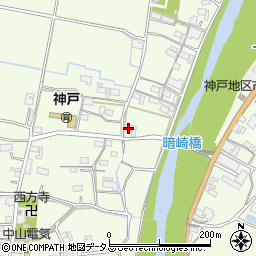 三重県伊賀市上神戸845周辺の地図