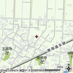 静岡県浜松市中央区篠原町3760周辺の地図