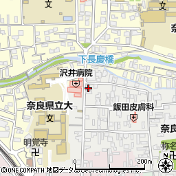 沢井病院（一般財団法人）　訪問看護ステーション佐保周辺の地図