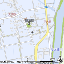 静岡県磐田市大原2238周辺の地図