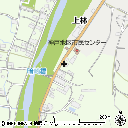 三重県伊賀市上神戸212周辺の地図