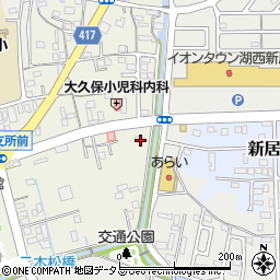 静岡県湖西市新居町浜名133周辺の地図