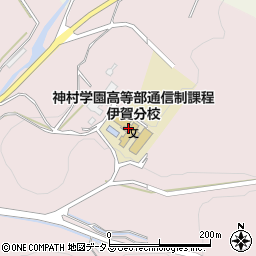 神村学園　高等部通信制課程伊賀分校周辺の地図