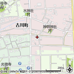 静岡県浜松市中央区古川町357周辺の地図