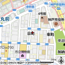 兵庫県神戸市中央区京町78周辺の地図