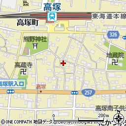 静岡県浜松市中央区高塚町4616周辺の地図