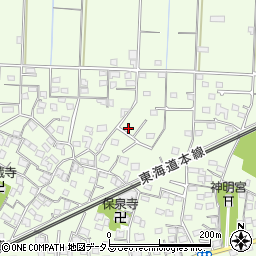 静岡県浜松市中央区篠原町1189周辺の地図