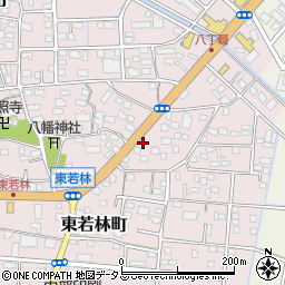 静岡県浜松市中央区東若林町1307周辺の地図