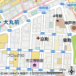 第一生命労働組合　神戸総合営業職支部周辺の地図