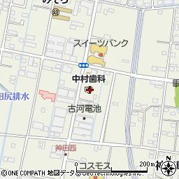静岡県浜松市中央区神田町547周辺の地図