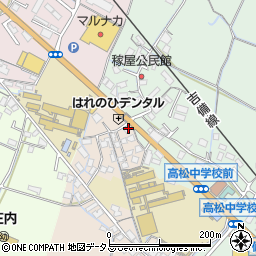 岡山県岡山市北区高松原古才25周辺の地図