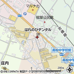 岡山県岡山市北区高松原古才2周辺の地図