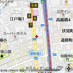 株式会社日比谷アメニス　大阪支店周辺の地図