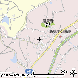 静岡県菊川市高橋1642周辺の地図