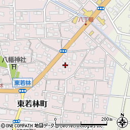 静岡県浜松市中央区東若林町1319周辺の地図