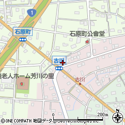 静岡県浜松市中央区古川町157周辺の地図