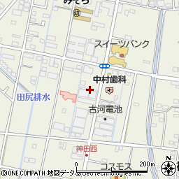 静岡県浜松市中央区神田町530周辺の地図