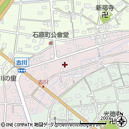 静岡県浜松市中央区古川町125周辺の地図