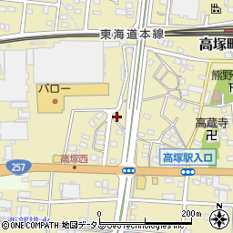 静岡県浜松市中央区高塚町4791周辺の地図
