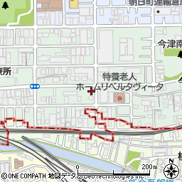 エレベーターシステム周辺の地図