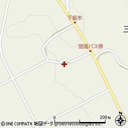 広島県三次市三和町下板木1048周辺の地図