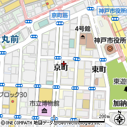 旧居留地測量株式会社周辺の地図