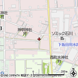 静岡県浜松市中央区古川町336周辺の地図