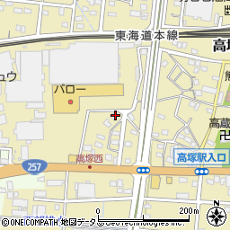 静岡県浜松市中央区高塚町4815周辺の地図