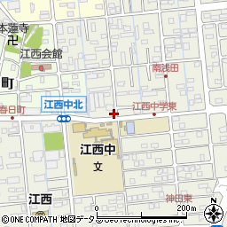 静岡県浜松市中央区神田町125周辺の地図