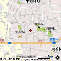 静岡県浜松市中央区東若林町1032周辺の地図