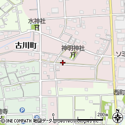 静岡県浜松市中央区古川町352周辺の地図