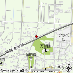 静岡県浜松市中央区篠原町1220周辺の地図