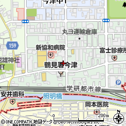 明光義塾　放出教室周辺の地図