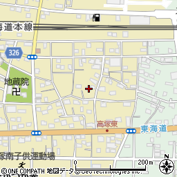 静岡県浜松市中央区高塚町4378周辺の地図
