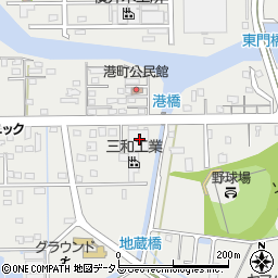 株式会社汐見製作所　港町工場住宅部周辺の地図