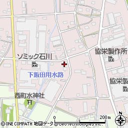 静岡県浜松市中央区金折町764周辺の地図