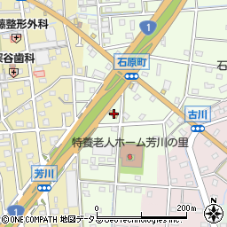 静岡県浜松市中央区石原町690周辺の地図