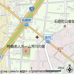 静岡県浜松市中央区石原町722周辺の地図