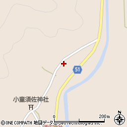 広島県三次市甲奴町小童996周辺の地図