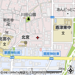 キッズインターナショナル東大阪校周辺の地図
