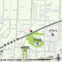 静岡県浜松市中央区篠原町931周辺の地図