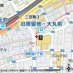 元町商店街(南京町前)周辺の地図